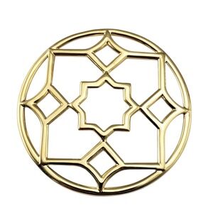 Tiffany & Co. Paloma Picasso 18K Yellow Gold Marrakesh Pendant #22562